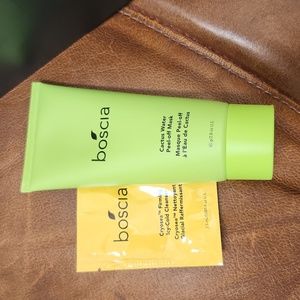 NWT- 2/$15 - Boscia Cactus peel off mask & sample cleanser - brand new & sealed
